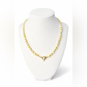 Yellow Jade Necklace